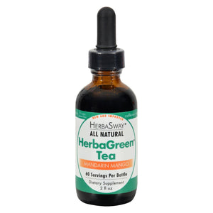 Herbasway Laboratories Herbagreen Tea Mandarin Mango - 2 Fl Oz - Vita-Shoppe.com