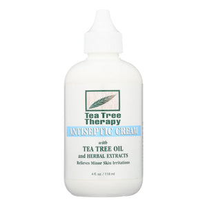 Tea Tree Therapy Antiseptic Cream - 4 Fl Oz - Vita-Shoppe.com