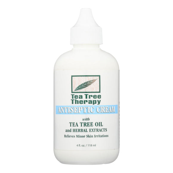 Tea Tree Therapy Antiseptic Cream - 4 Fl Oz - Vita-Shoppe.com