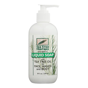 Tea Tree Therapy Antibacterial Liquid Soap With Tea Tree Oil - 8 Fl Oz - Vita-Shoppe.com