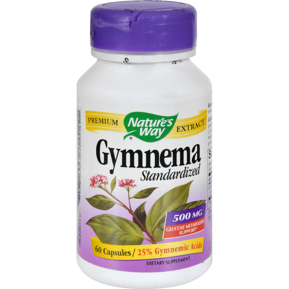 Nature's Way Gymnema Standardized - 60 Capsules - Vita-Shoppe.com