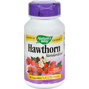 Nature's Way Hawthorn Standardized - 90 Capsules - Vita-Shoppe.com