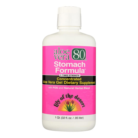 Lily Of The Desert - Aloe Vera 80 Stomach Formula - 32 Fl Oz - Vita-Shoppe.com