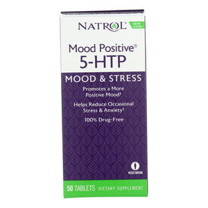 Natrol Mood Positive 5-htp - 50 Tablets - Vita-Shoppe.com