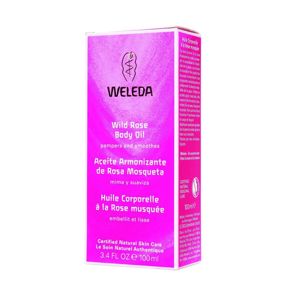 Weleda Body Oil - Wild Rose - 3.4 Oz - Vita-Shoppe.com
