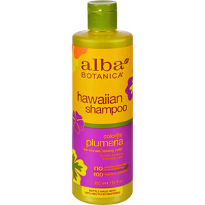 Alba Botanica Hawaiian Natural Shampoo Colorific Plumeria - 12 Fl Oz - Vita-Shoppe.com