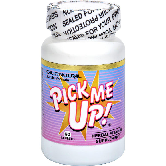 California Natural Pick Me Up Vitamin - 60 Capsules - Vita-Shoppe.com