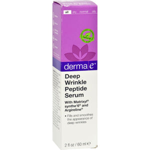 Derma E Peptides Plus Wrinkle Reverse Serum - 2 Fl Oz - Vita-Shoppe.com