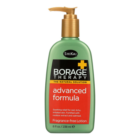 Shikai Borage Therapy Advanced Formula Fragrance Free - 8 Fl Oz - Vita-Shoppe.com