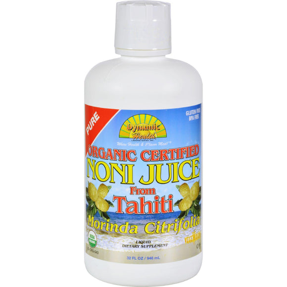 Dynamic Health Organic Certified Noni Juice - 32 Fl Oz - Vita-Shoppe.com