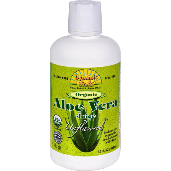 Dynamic Health Organic Aloe Vera Juice - 32 Fl Oz - Vita-Shoppe.com