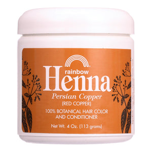 Rainbow Research Henna Hair Color And Conditioner Persian Copper Red Copper - 4 Oz - Vita-Shoppe.com