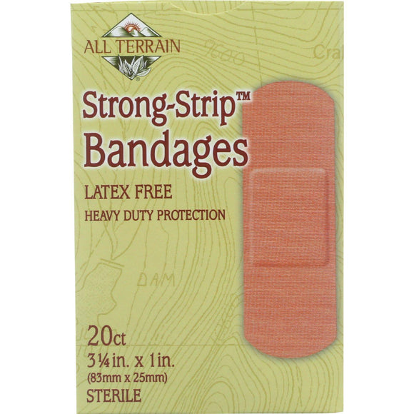 All Terrain Bandages - Strong-strip - 20 Count - 1 Each - Vita-Shoppe.com