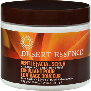 Desert Essence Facial Scrub Gentle Stimulating - 4 Fl Oz - Vita-Shoppe.com