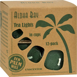 Aloha Bay Tea Light - Green - 12-.7 Oz - Vita-Shoppe.com