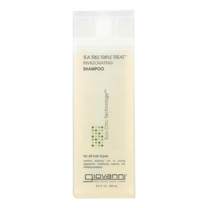 Giovanni Shampoo Tea Tree Triple Treat - 8.5 Fl Oz - Vita-Shoppe.com