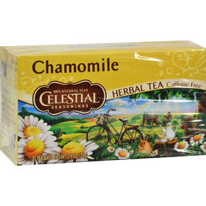Celestial Seasonings Herbal Tea - Chamomile - Caffeine Free - Case Of 6 - 20 Bags - Vita-Shoppe.com