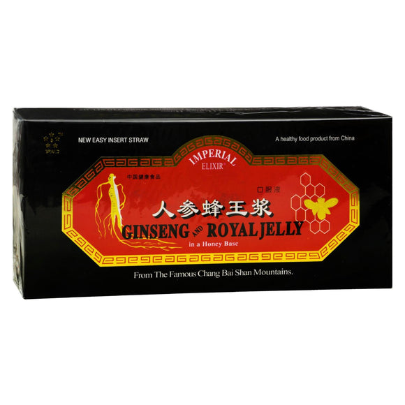 Imperial Elixir Ginseng And Royal Jelly - 10 Mg - 30 Bottles - Vita-Shoppe.com