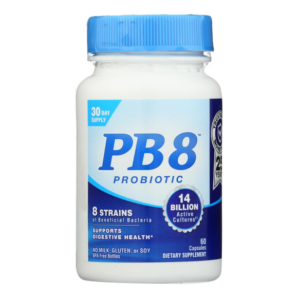 Nutrition Now Pb 8 Pro-biotic Acidophilus For Life - 60 Capsules - Vita-Shoppe.com