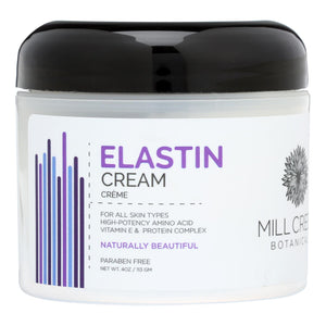 Mill Creek Botanicals Elastin Cream - 4 Oz - Vita-Shoppe.com