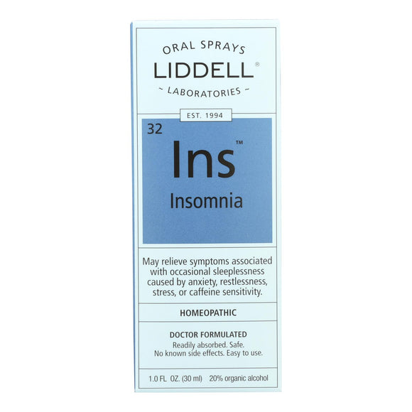 Liddell Homeopathic Insomnia - 1 Fl Oz - Vita-Shoppe.com