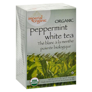 Uncle Lee's Imperial Organic Peppermint White Tea - 18 Tea Bags - Vita-Shoppe.com