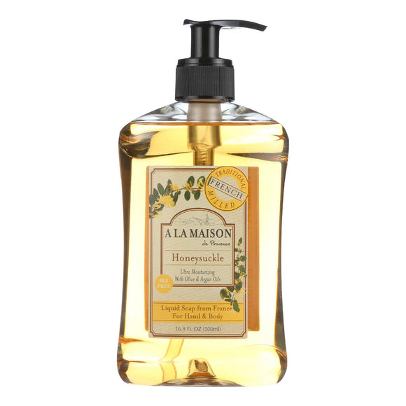 A La Maison French Liquid Soap - Honeysuckle - 16.9 Oz - Vita-Shoppe.com