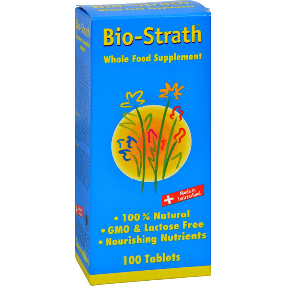 Bio-strath Whole Food Supplement - Stress And Fatigue Formula - 100 Tablets - Vita-Shoppe.com