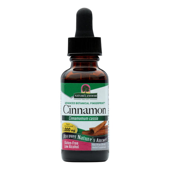 Nature's Answer - Cinnamon Bark - 1 Fl Oz - Vita-Shoppe.com