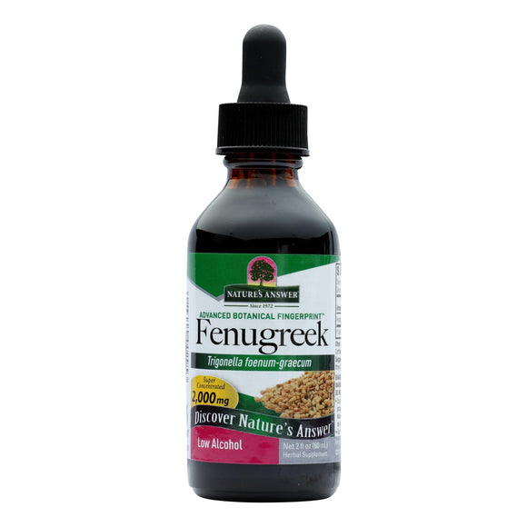 Nature's Answer - Fenugreek Seed - 2 Fl Oz - Vita-Shoppe.com