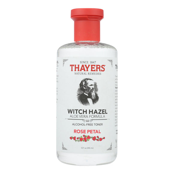 Thayers Witch Hazel With Aloe Vera Rose Petal - 12 Fl Oz - Vita-Shoppe.com