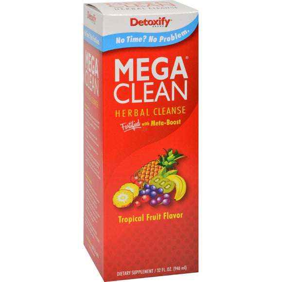 Detoxify Mega Clean - Tropical - 32 Oz - Vita-Shoppe.com