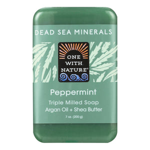 One With Nature Dead Sea Mineral Hemp Soap - 7 Oz - Vita-Shoppe.com