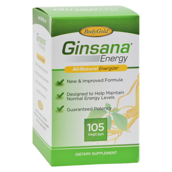 Pharmatron Alan James Ginsana Energy - 105 Softgels - Vita-Shoppe.com