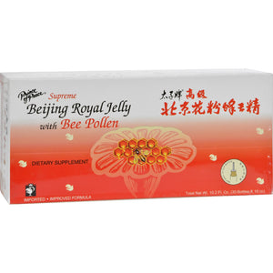 Prince Of Peace Supreme Beijing Royal Jelly With Bee Pollen - 30 Bottles - Vita-Shoppe.com