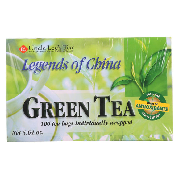 Uncle Lee's Legends Of China Green Tea - 100 Tea Bags - Vita-Shoppe.com