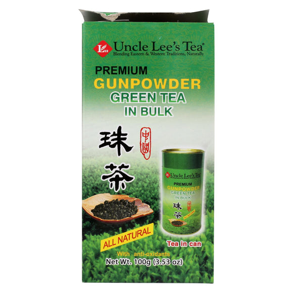 Uncle Lee's Premium Gunpowder Green Tea In Bulk - 5.29 Oz - Vita-Shoppe.com