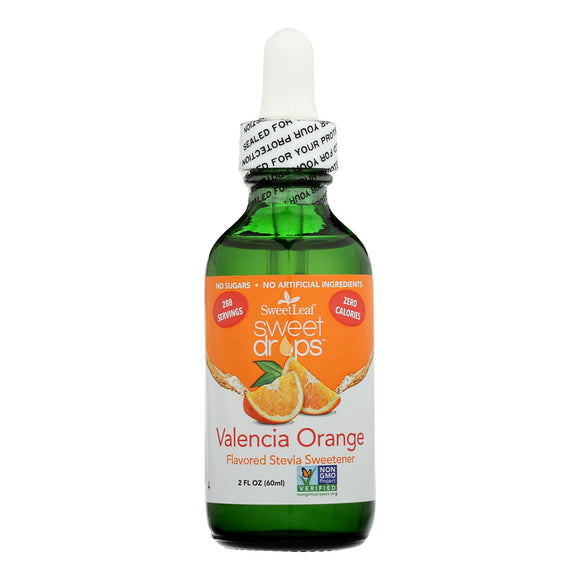 Sweet Leaf Sweet Drops Sweetener Valencia Orange - 2 Fl Oz - Vita-Shoppe.com