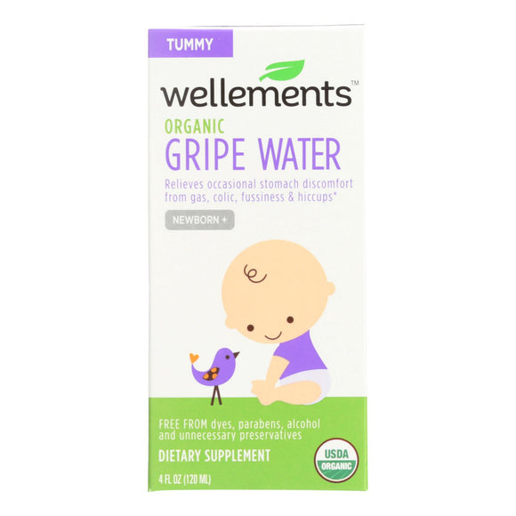 Wellements Gripe Water For Colic - 4 Fl Oz - Vita-Shoppe.com