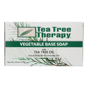 Tea Tree Therapy Vegetable Base Soap With Tea Tree Oil - 3.9 Oz - Vita-Shoppe.com