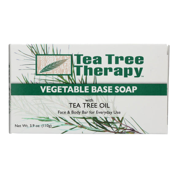 Tea Tree Therapy Vegetable Base Soap With Tea Tree Oil - 3.9 Oz - Vita-Shoppe.com