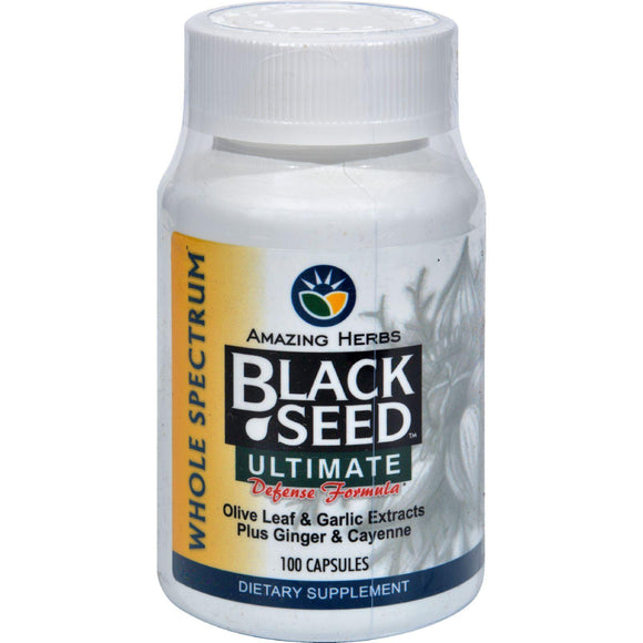 Amazing Herbs Black Seed Theramune Ultimate - 100 Capsules - Vita-Shoppe.com