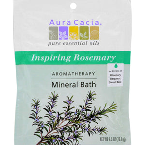 Aura Cacia Aromatherapy Mineral Bath Inspiration - 2.5 Oz - Case Of 6 - Vita-Shoppe.com