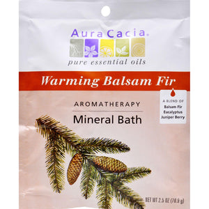 Aura Cacia Aromatherapy Mineral Bath Soothing Heat - 2.5 Oz - Case Of 6 - Vita-Shoppe.com