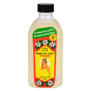 Monoi Coconut Oil - Frangipani Tipanie - Tiare Tahiti - 4 Oz - Vita-Shoppe.com