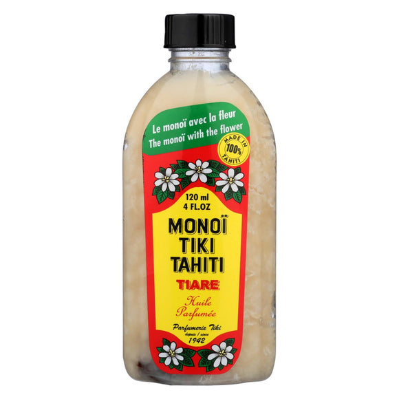 Monoi Tiare Tahiti Monoi Tiiki Tahiti Coconut Oil - 4 Fl Oz - Vita-Shoppe.com