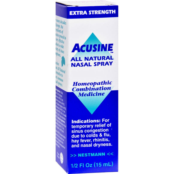Acusine Nasal Spray - .5 Oz - Vita-Shoppe.com