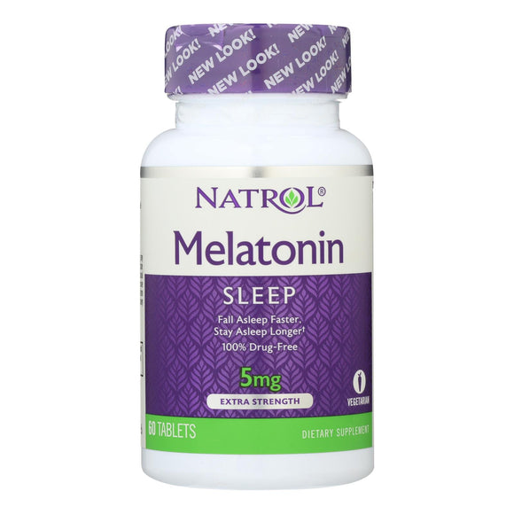 Natrol Melatonin - 5 Mg - 60 Tablets - Vita-Shoppe.com