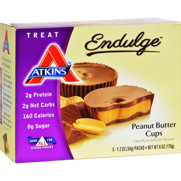 Atkins Endulge Peanut Butter Cups - 5 Packs - Vita-Shoppe.com