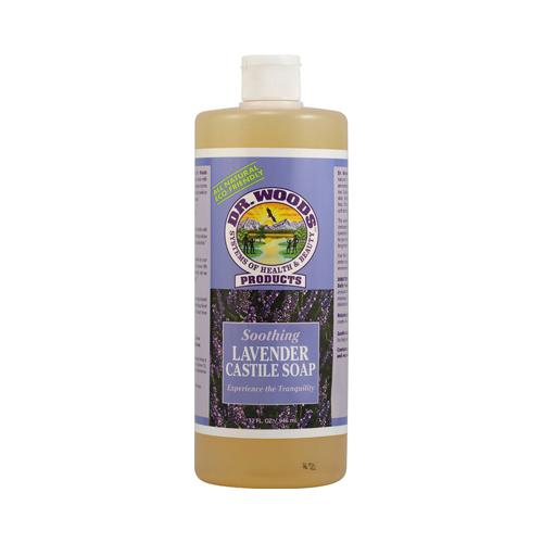 Dr. Woods Castile Soap Soothing Lavender - 32 Fl Oz - Vita-Shoppe.com